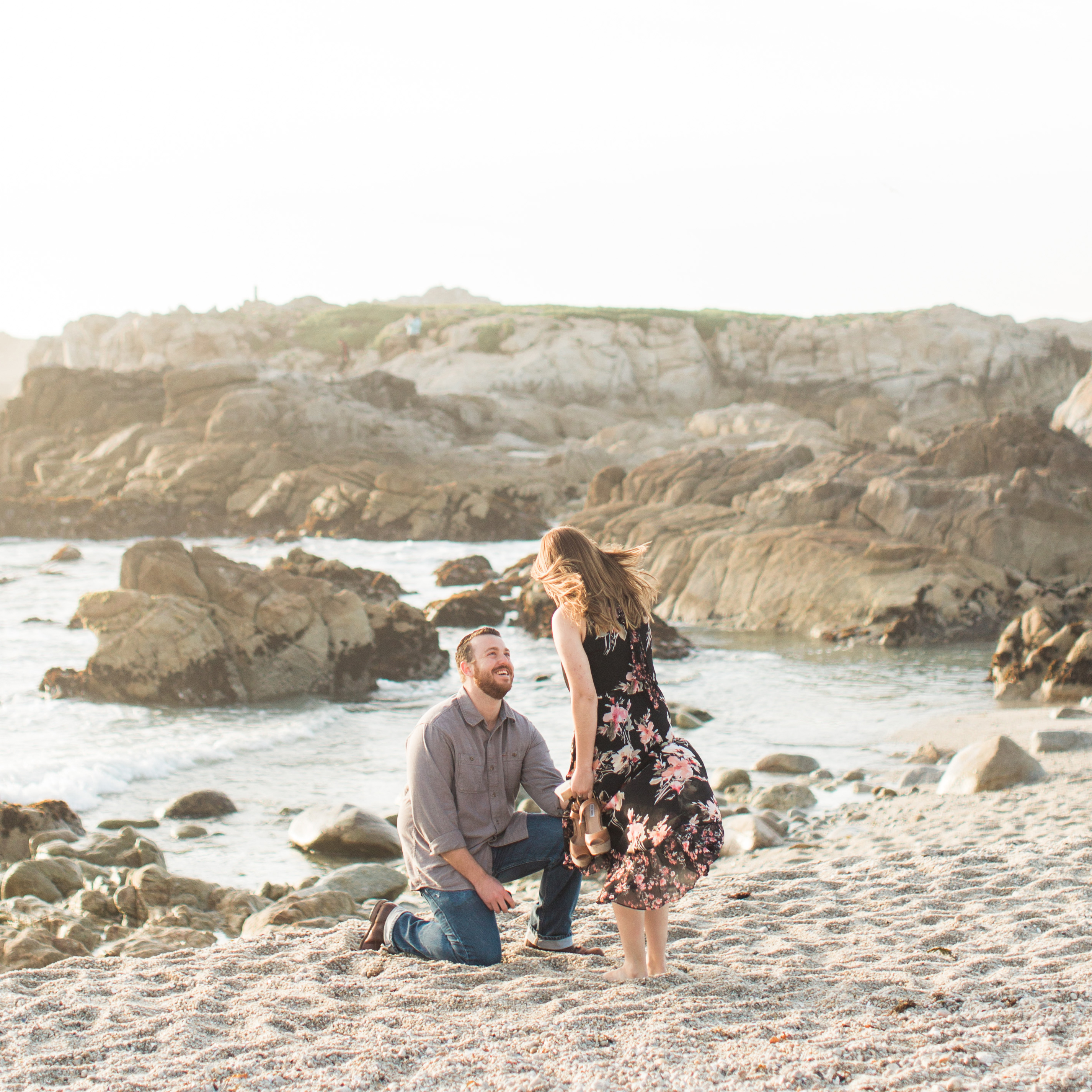 Monterey Beach Proposal | Surprise Proposal | Laura & Rachel