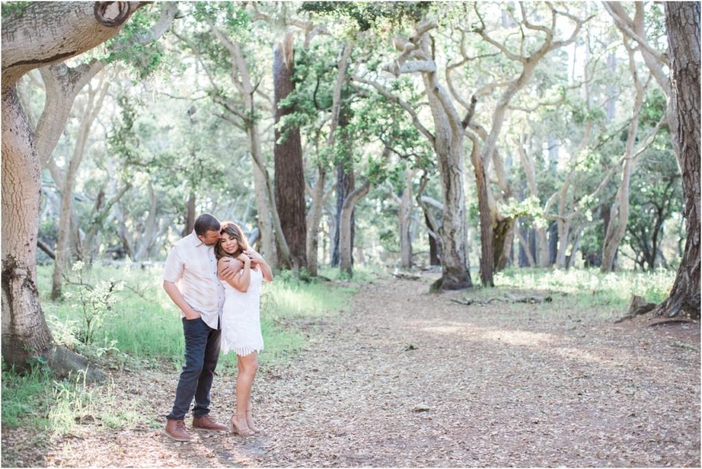Monterey Beach and Forest Engagement Session | Laura and Rachel Photography