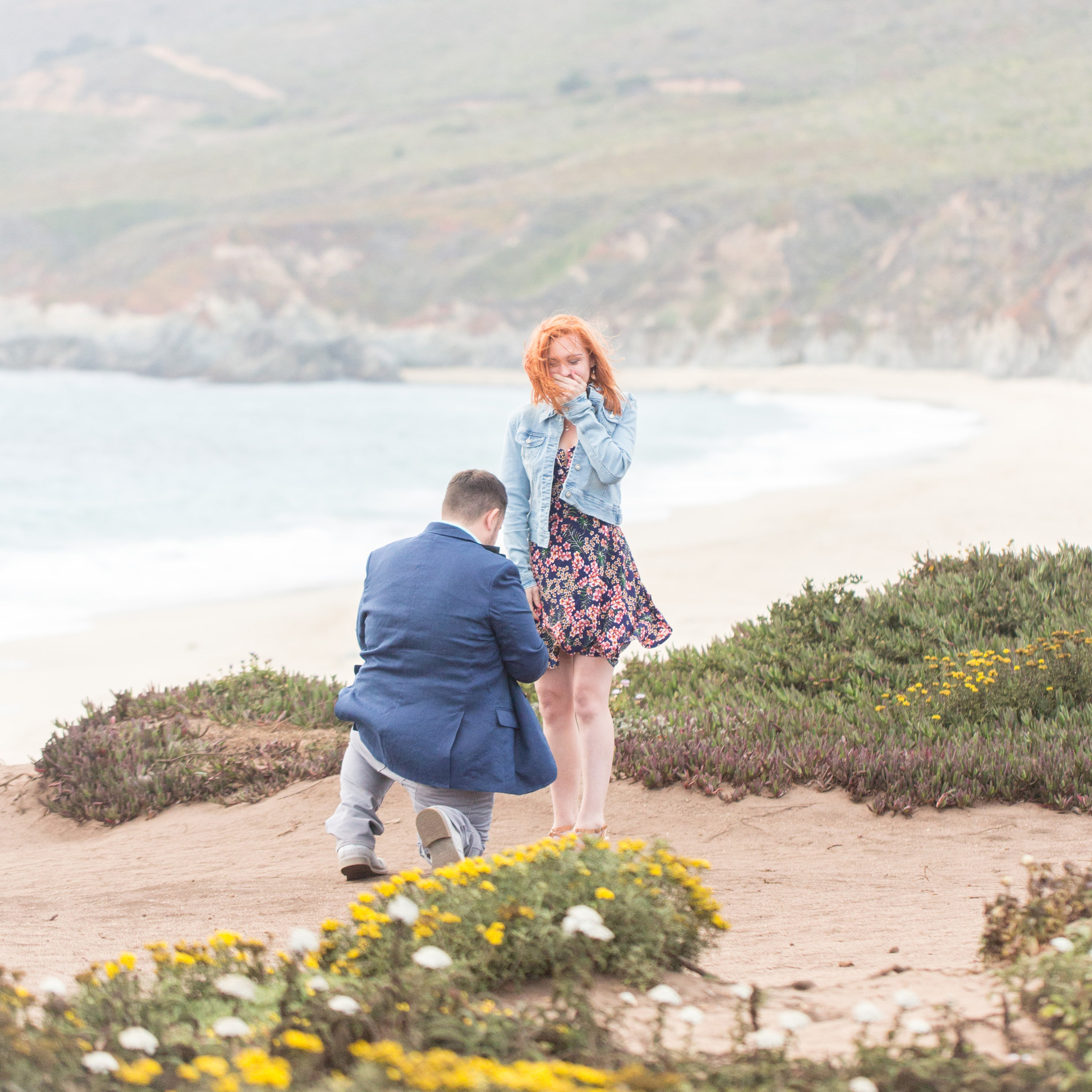 Big Sur Proposal Photographer | South Carolina Wedding Photographer | Laura & Rachel Photography