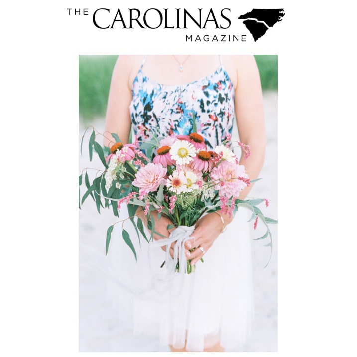 The Carolinas Magazine Feature | Sullivan's Island Engagement Session | Laura & Rachel Photography