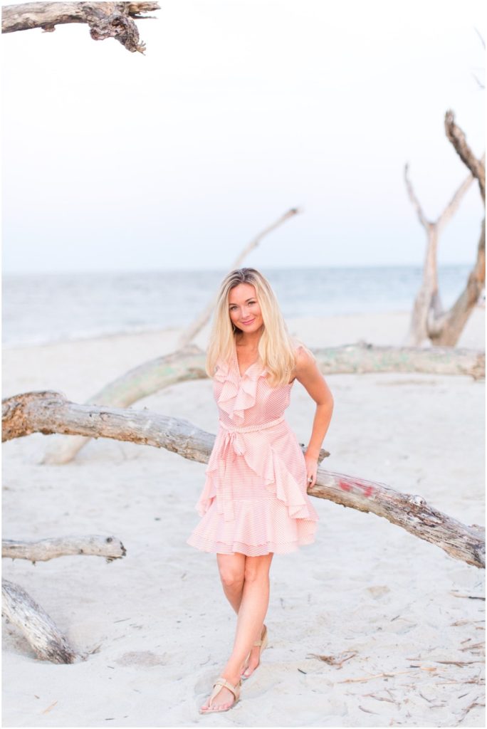 Folly Beach Anniversary Session | Charleston Photographers Laura & Rachel Photography