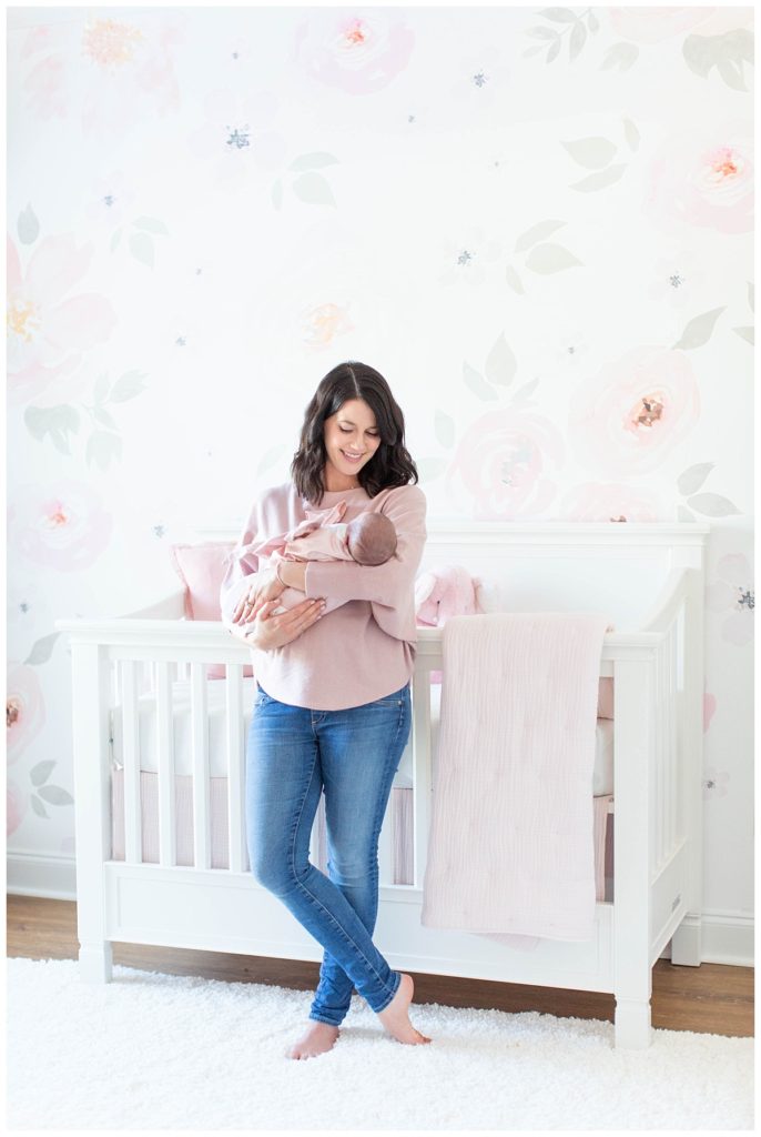 Pinterest Perfect Nursery In Home Family Lifestyle Session | Laura & Rachel Photography