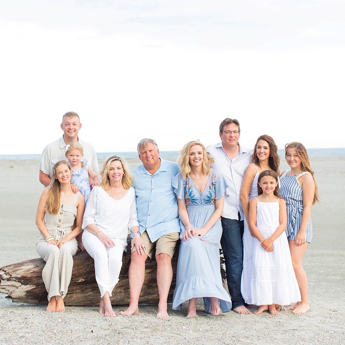 Isle of Palms Family Portrait Session | Charleston Family Photographers | Laura & Rachel Photography