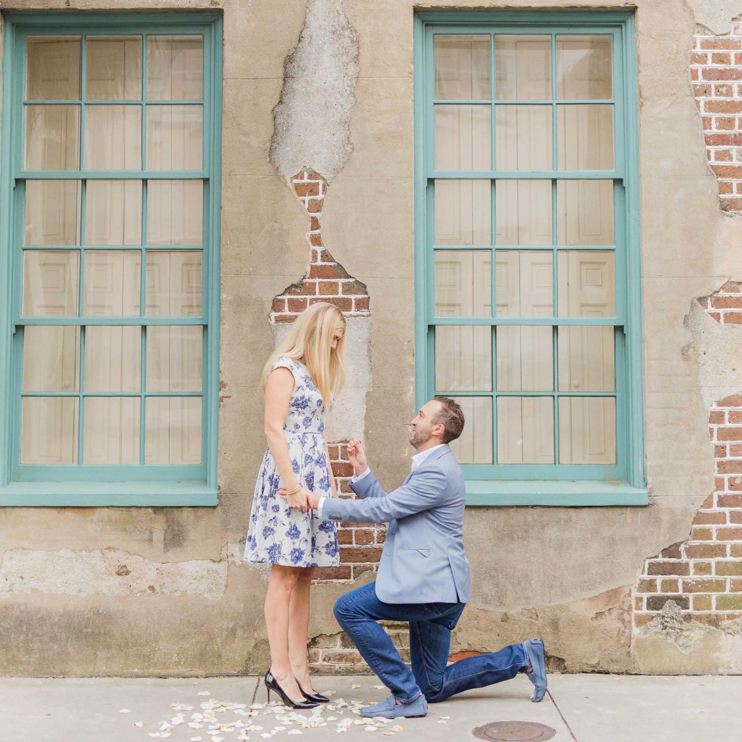 The Best Place to Propose in Charleston - Queen Street