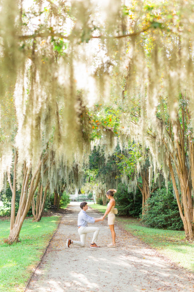 The Best Place to Propose in Charleston - Hampton Park