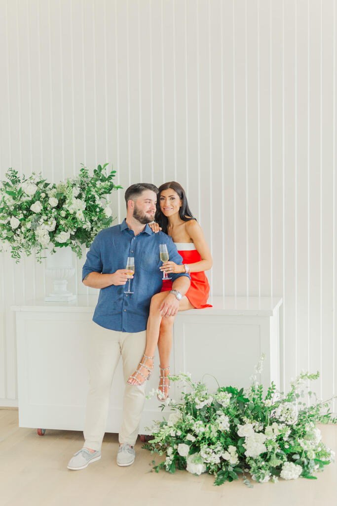 Luxury Rooftop Charleston Proposal | The Dewberry Charleston Proposal | Charleston Proposal Photographer | Charleston Proposal Planner | Laura and Rachel Photography