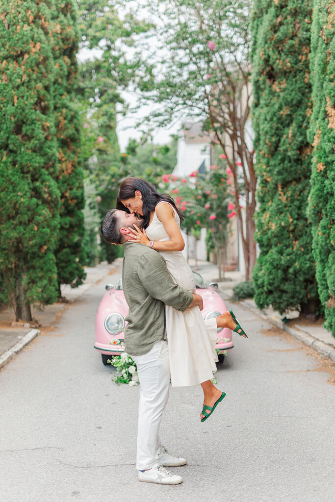 Luxury Rooftop Charleston Proposal | The Dewberry Charleston Proposal | Charleston Proposal Photographer | Charleston Proposal Planner | Laura and Rachel Photography