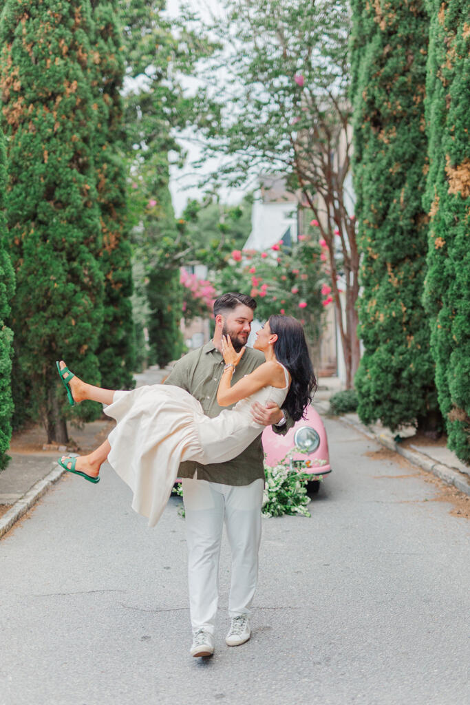 Luxury Rooftop Charleston Proposal | The Dewberry Charleston Proposal | Charleston Proposal Photographer | Charleston Proposal Planner | Laura and Rachel Photography