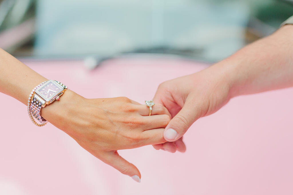 Luxury Rooftop Charleston Proposal | The Dewberry Charleston Proposal | Charleston Proposal Photographer | Charleston Proposal Planner | Laura and Rachel Photography