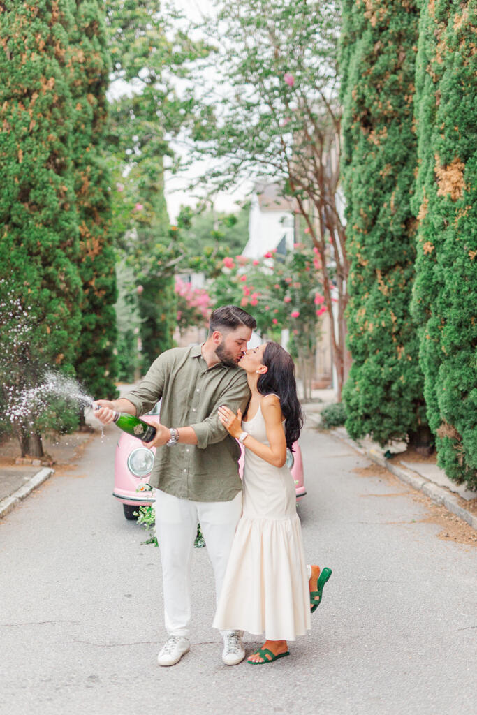 Luxury Rooftop Charleston Proposal | The Dewberry Charleston Proposal | Charleston Proposal Photographer | Charleston Proposal Planner | Laura and Rachel Photography