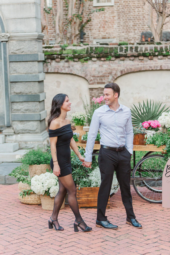 best place to propose in Charleston, flower cart proposal, Charleston flower cart, charleston floral cart, floral cart proposal, bicycle table proposal, unique proposal ideas, Charleston Premier Luxury Proposal Location, charleston proposal planner, Charleston south carolina, proposal photography, under the oaks proposal, laura and rachel photography, charleston proposal photographer, where to propose in Charleston, best places to pop the question in chs, best places to pop the question in Charleston, Best Charleston Proposal Location Ideas, Proposal Locations in Charleston SC, THE BEST PLACES TO PROPOSE AROUND CHARLESTON SOUTH CAROLINA, washington square proposal, charleston wedding Photographer, charleston engagement session, charleston engagement photographer, adorn charleston, custom champagne bottle