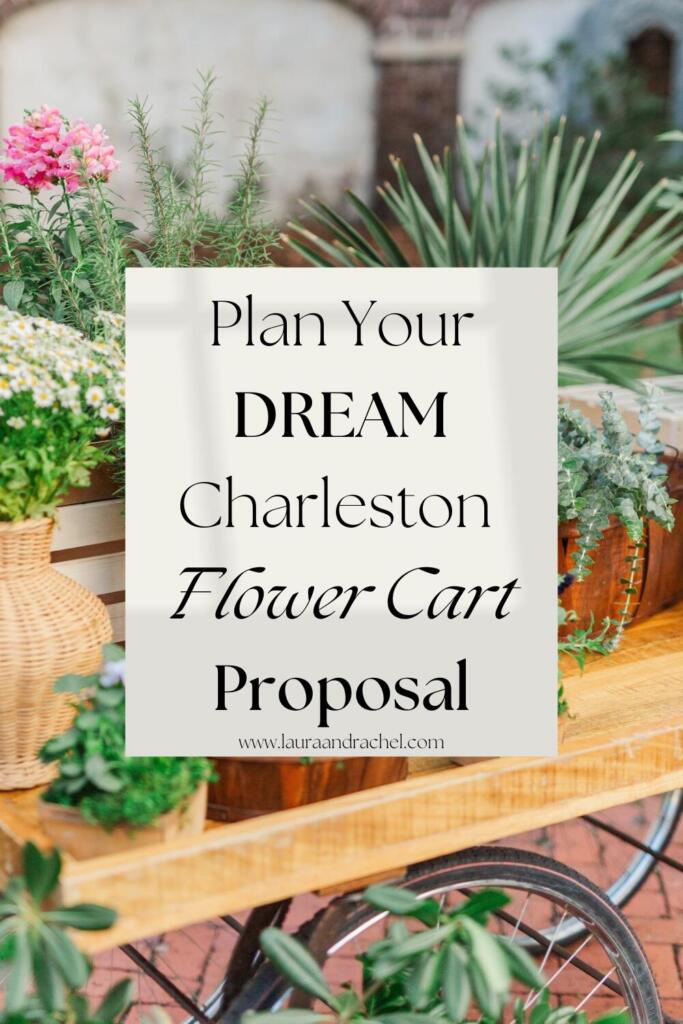 best place to propose in Charleston, flower cart proposal, Charleston flower cart, charleston floral cart, floral cart proposal, bicycle table proposal, unique proposal ideas, Charleston Premier Luxury Proposal Location, charleston proposal planner, Charleston south carolina, proposal photography, under the oaks proposal, laura and rachel photography, charleston proposal photographer, where to propose in Charleston, best places to pop the question in chs, best places to pop the question in Charleston, Best Charleston Proposal Location Ideas, Proposal Locations in Charleston SC, THE BEST PLACES TO PROPOSE AROUND CHARLESTON SOUTH CAROLINA, washington square proposal, charleston wedding Photographer, charleston engagement session, charleston engagement photographer,