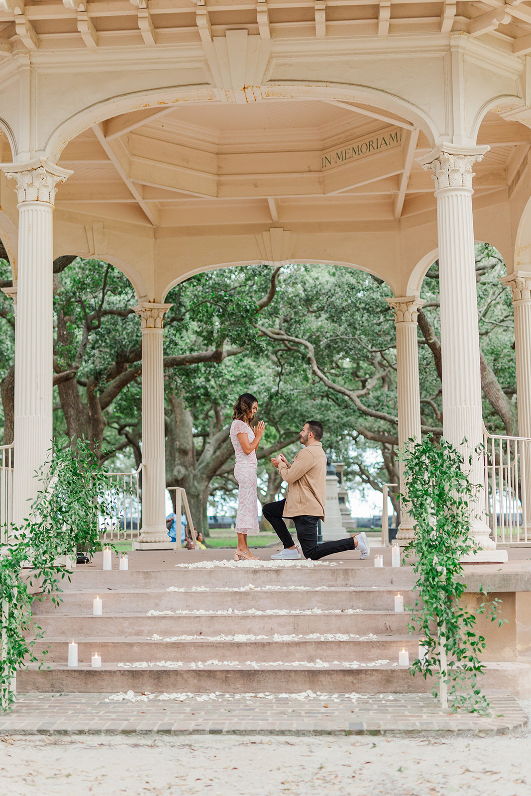 Best place to propose in Charleston, White Point Garden Proposal, White Point Gardens proposal, gazebo proposal, Charleson proposal videography, Charleston proposal videographer, rose petal proposal, Charleston Premier Luxury Proposal Location, Charleston proposal planner, Charleston South Carolina, proposal photography, under the oaks proposal, Laura and Rachel Photography, Charleston proposal photographer, where to propose in Charleston, best places to pop the question in CHS, best places to pop the question in Charleston, Low Country proposal, Best Charleston Proposal Location Ideas, Proposal Locations in Charleston SC, The best places to propose around Charleston South Carolina, Charleston Wedding Photographer, Charleston engagement session, Charleston engagement photographer, unique proposal ideas, G Wagon proposal, Mercedes-Benz G-Class, Mercedes Benz proposal, southern wedding, romantic proposal ideas, Charleston wedding venues, Charleston private proposal locations, Charleston scenic proposal locations,