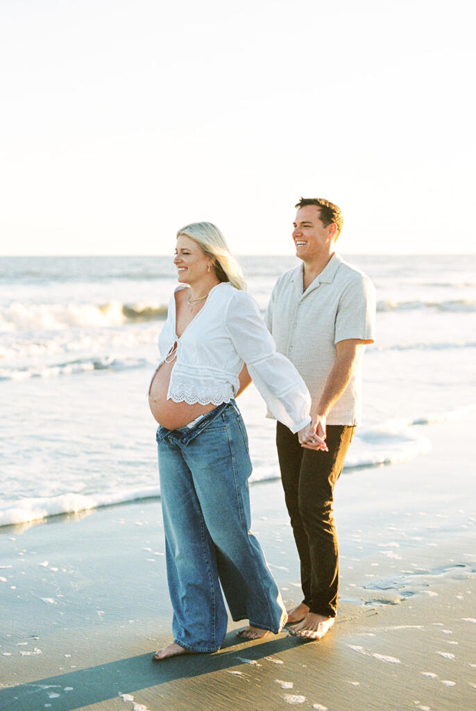 Charleston Wedding Photographer, Charleston maternity photographer, Laura and Rachel Photography, outdoor wedding, Charleston wedding, Charleston photographers, Charleston proposal photographers, photographers Charleston sc, Charleston sc photographers, proposal photographer Charleston sc, Charleston wedding photographer, Charleston proposal photographer, maternity session, film maternity Charleston, Charleston film photographer, maternity pose, baby girl, beach maternity session, couples portrait session in Charleston,