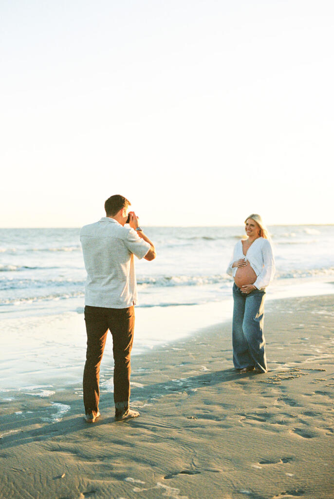 Charleston Wedding Photographer, Charleston maternity photographer, Laura and Rachel Photography, outdoor wedding, Charleston wedding, Charleston photographers, Charleston proposal photographers, photographers Charleston sc, Charleston sc photographers, proposal photographer Charleston sc, Charleston wedding photographer, Charleston proposal photographer, maternity session, film maternity Charleston, Charleston film photographer, maternity pose, baby girl, beach maternity session, couples portrait session in Charleston,