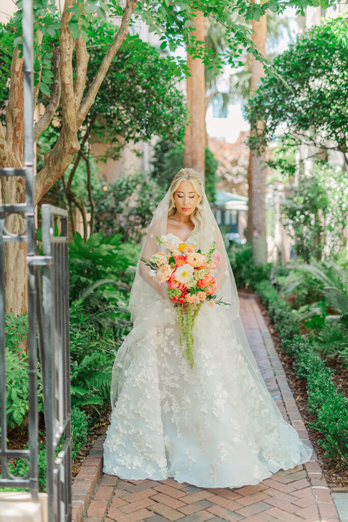 Getting Ready — The Planters Inn Bride getting ready at The Planters Inn in Charleston, SC, for her Hotel Emeline wedding - Laura and Rachel Photography www.lauraandrachel.com