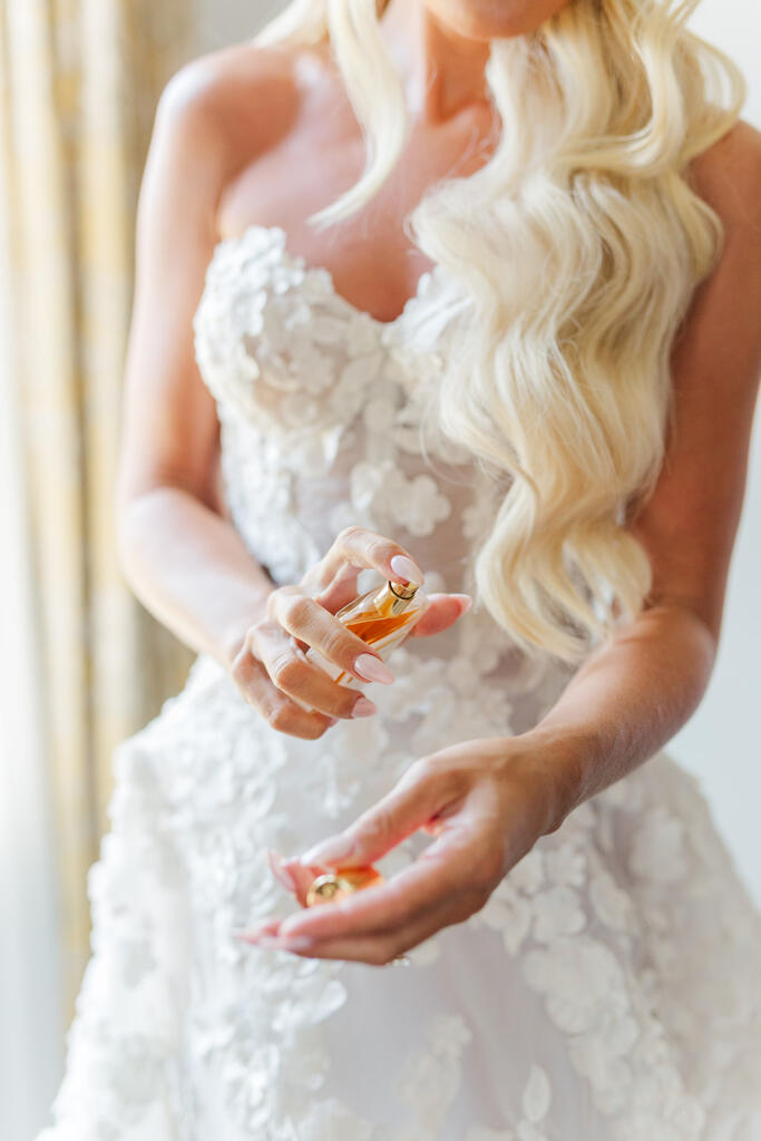 Getting Ready — The Planters Inn Bride getting ready at The Planters Inn in Charleston, SC, for her Hotel Emeline wedding - Laura and Rachel Photography www.lauraandrachel.com
