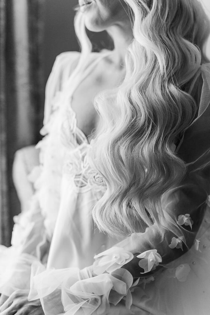 Getting Ready — The Planters Inn Bride getting ready at The Planters Inn in Charleston, SC, for her Hotel Emeline wedding - Laura and Rachel Photography www.lauraandrachel.com